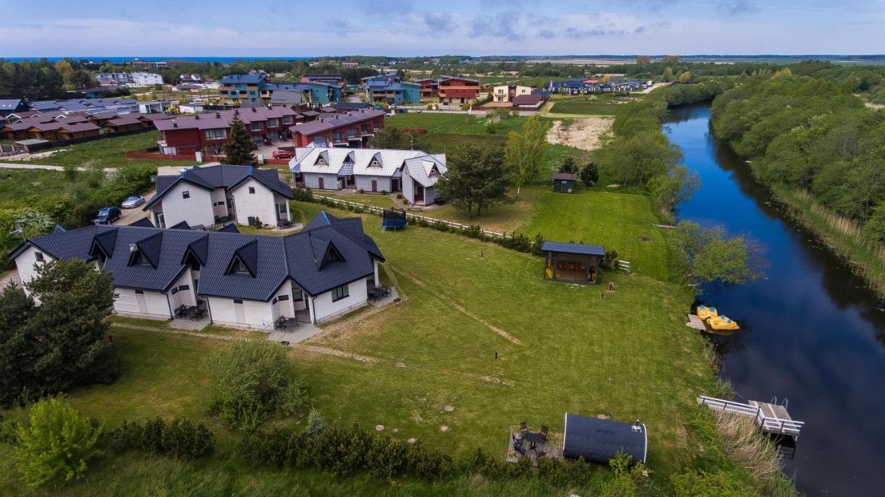 Apartamentai Upe Šventoji Eksteriør bilde